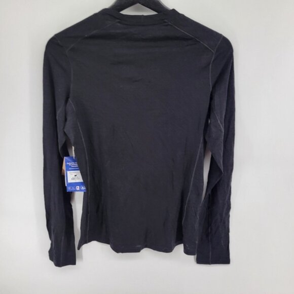 Janji Repeat Merino Long Sleeve Running Shirt Black Size Small - Picture 14 of 15